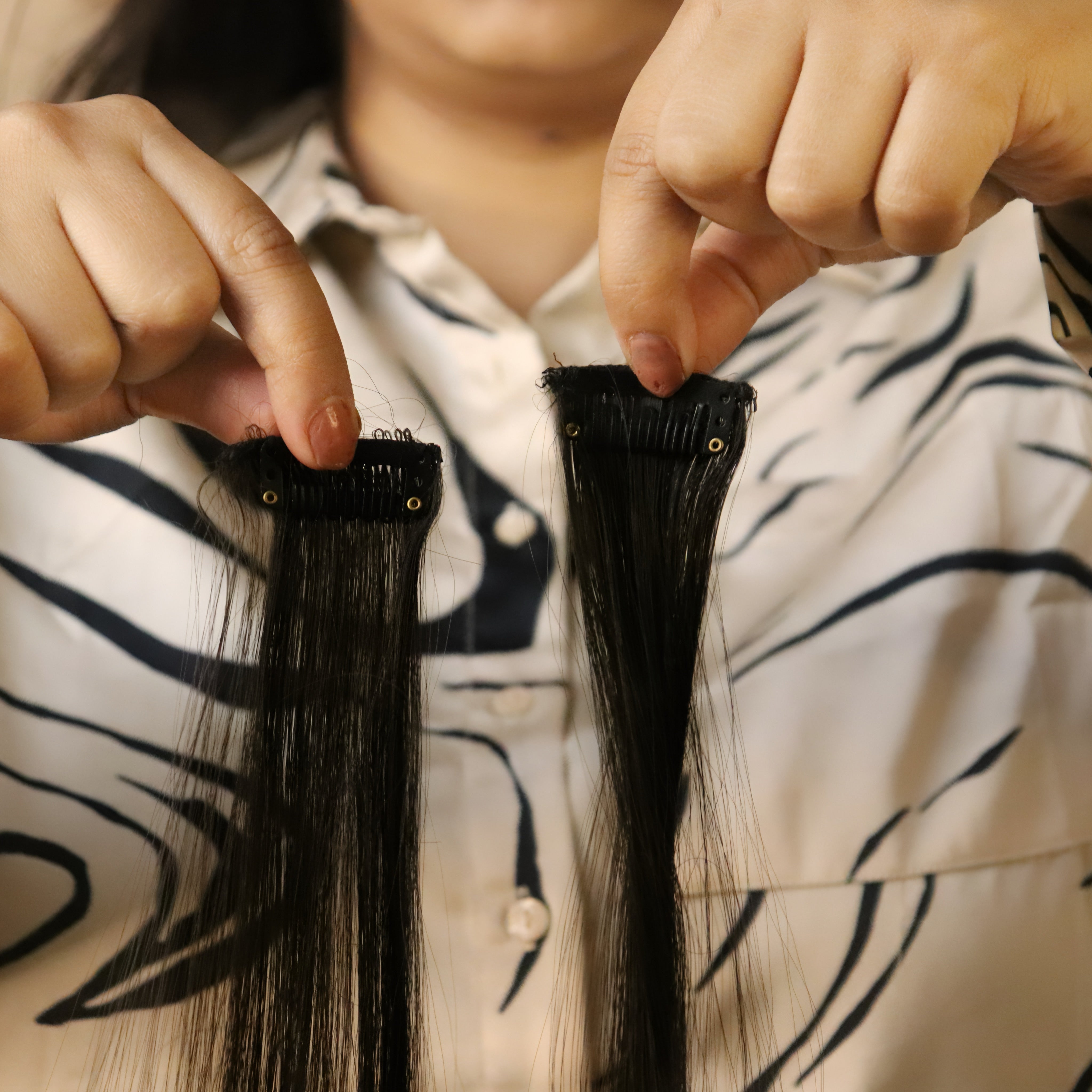 Preeti Hair Patches- Clip on Hair Accesory