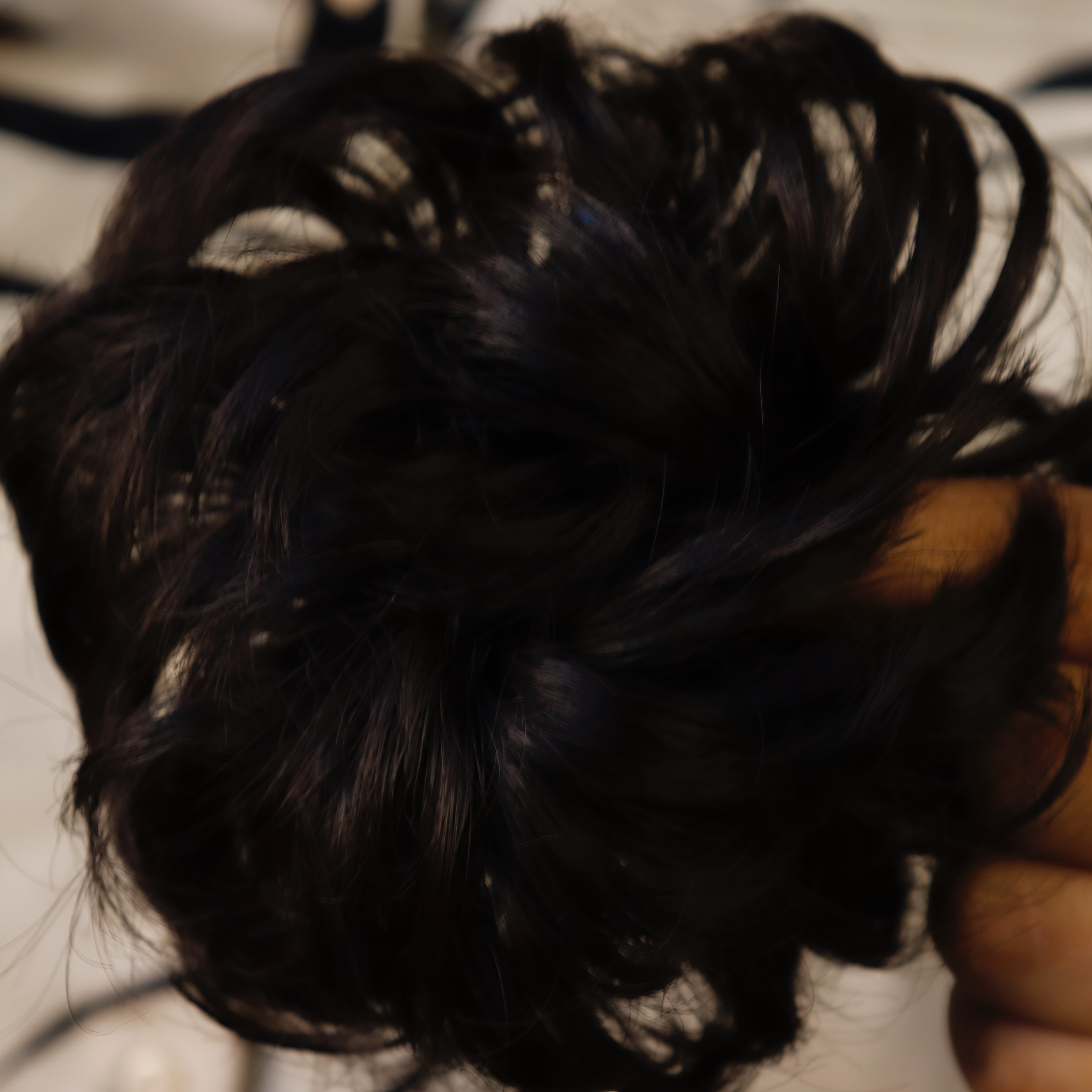 Leela Messy Bun Scrunchie - Hair Accessory