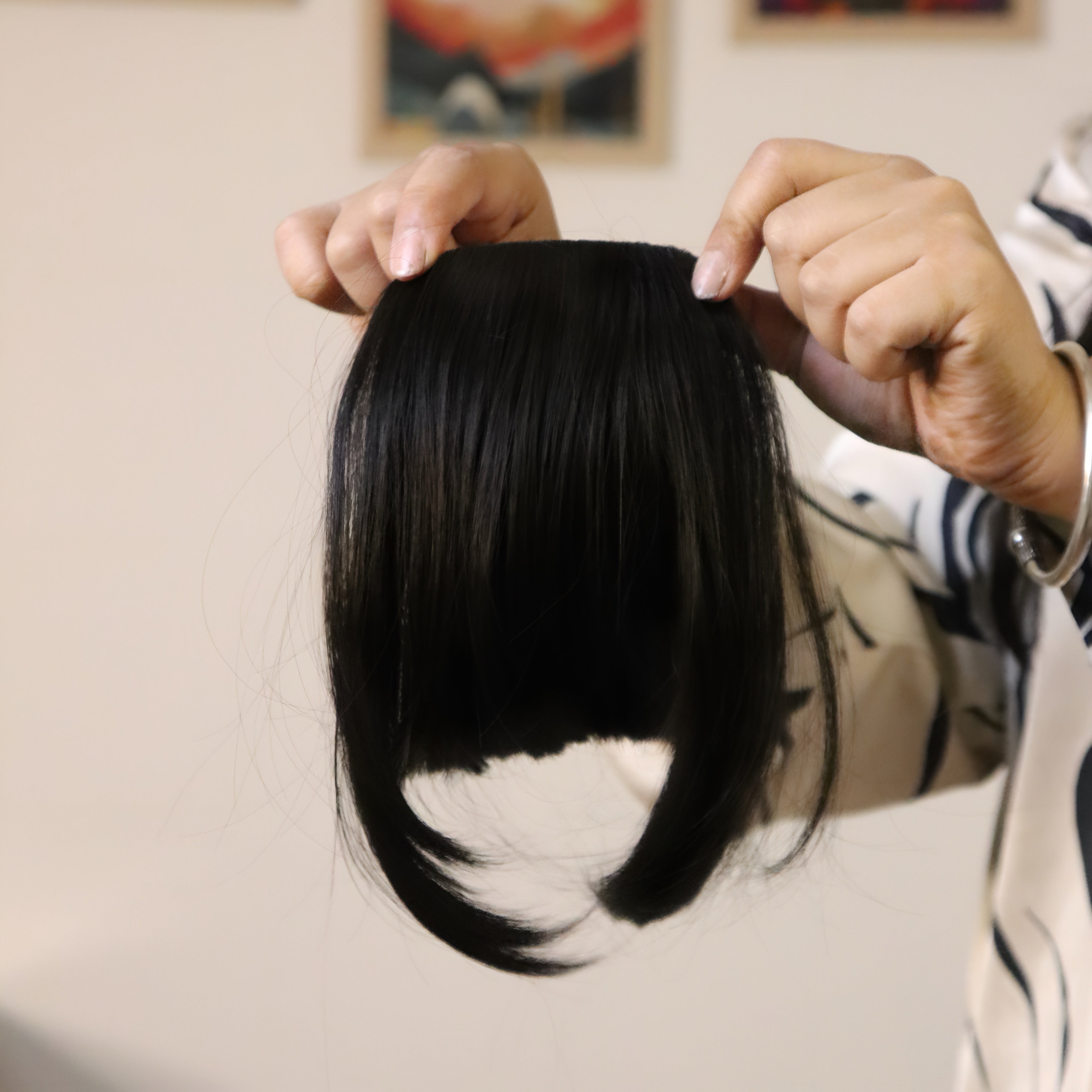 Jenny Front Bangs- Instant Look Change Hair Accessory