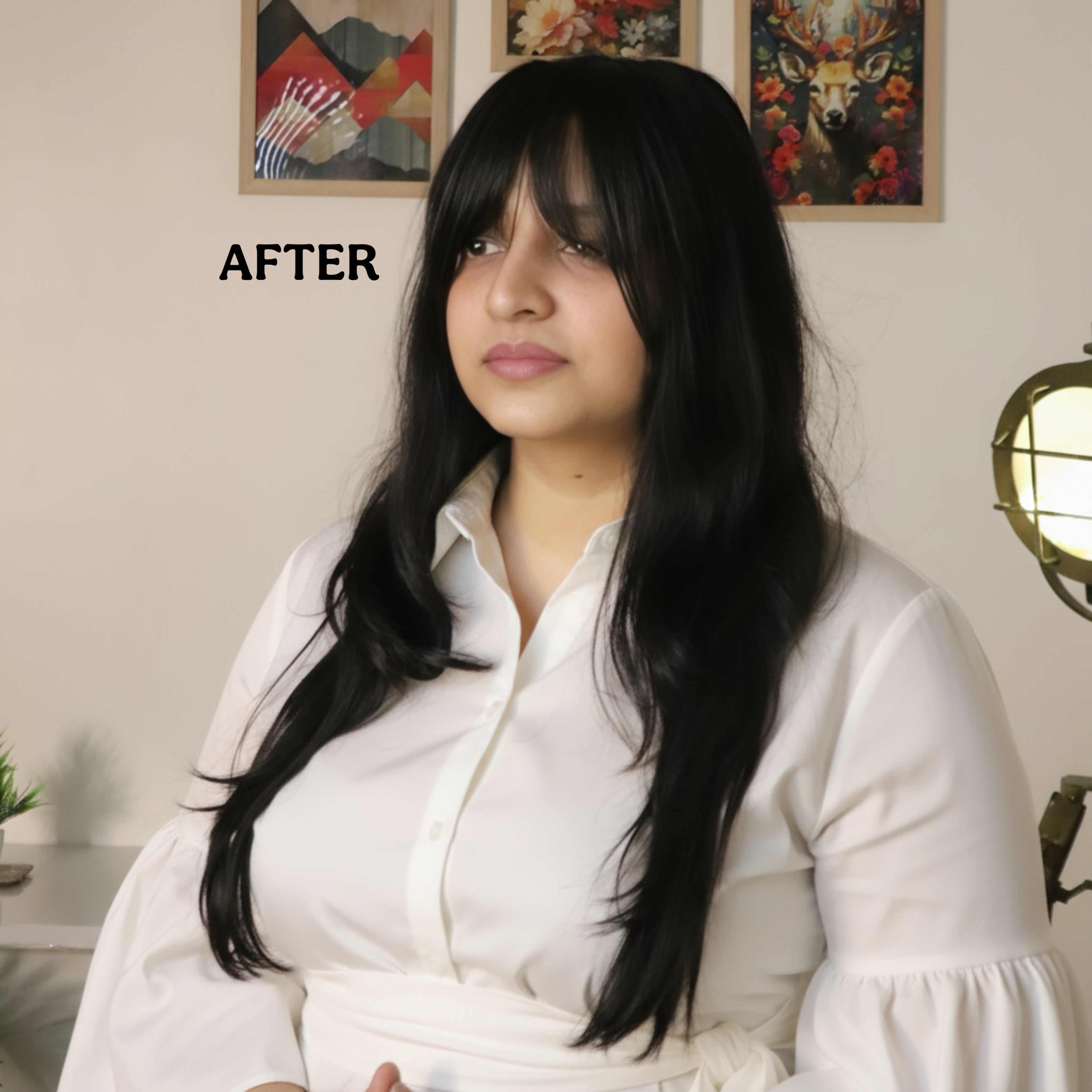 Jenny Front Bangs- Instant Look Change Hair Accessory