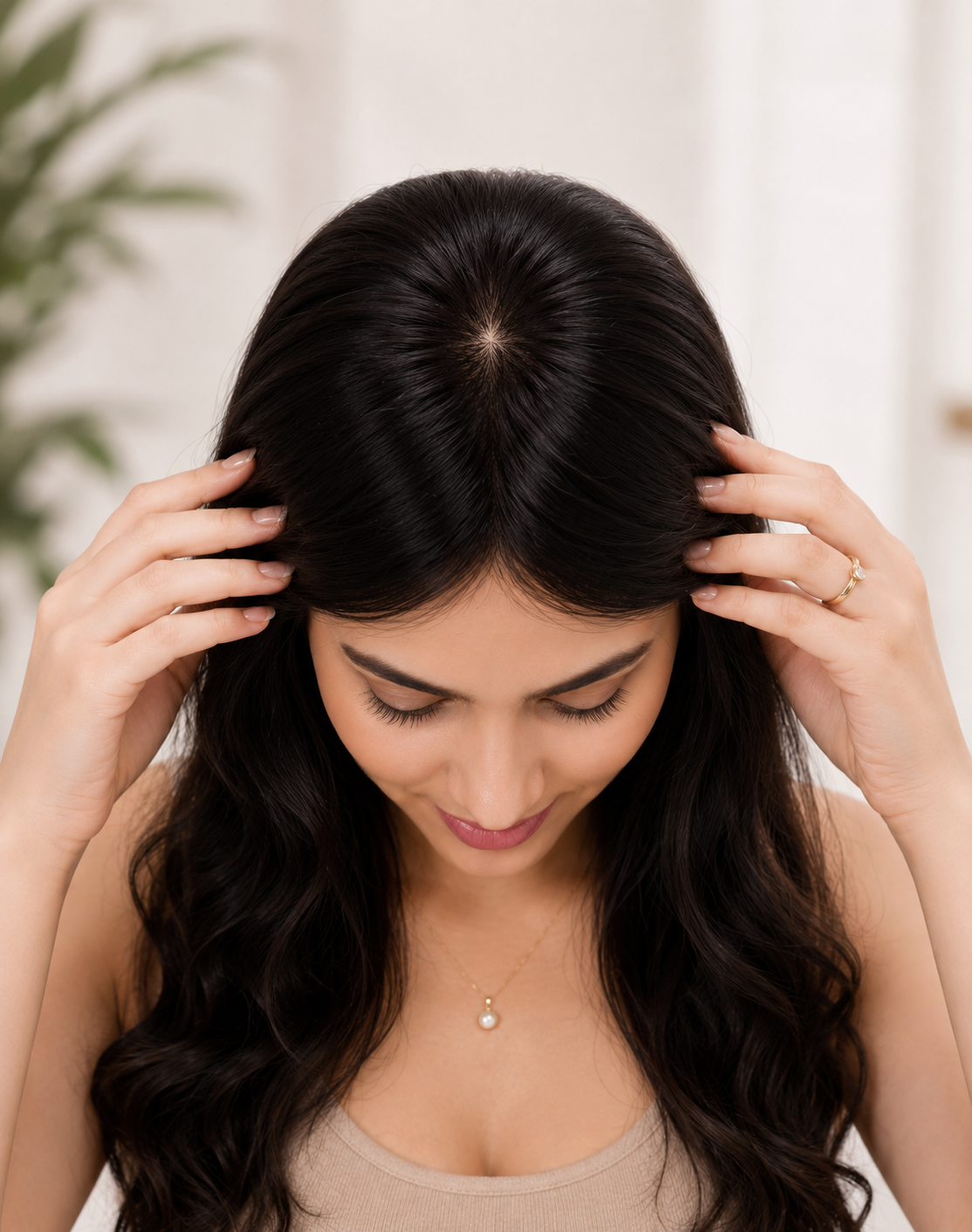 Mini Hair Topper -100% Real Human Hair