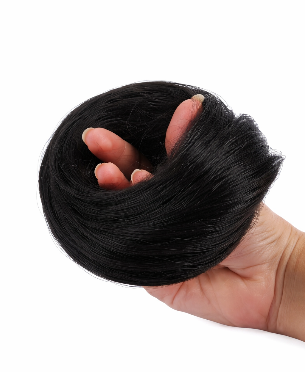 Donut Bun Scrunchie- 100% Human Hair