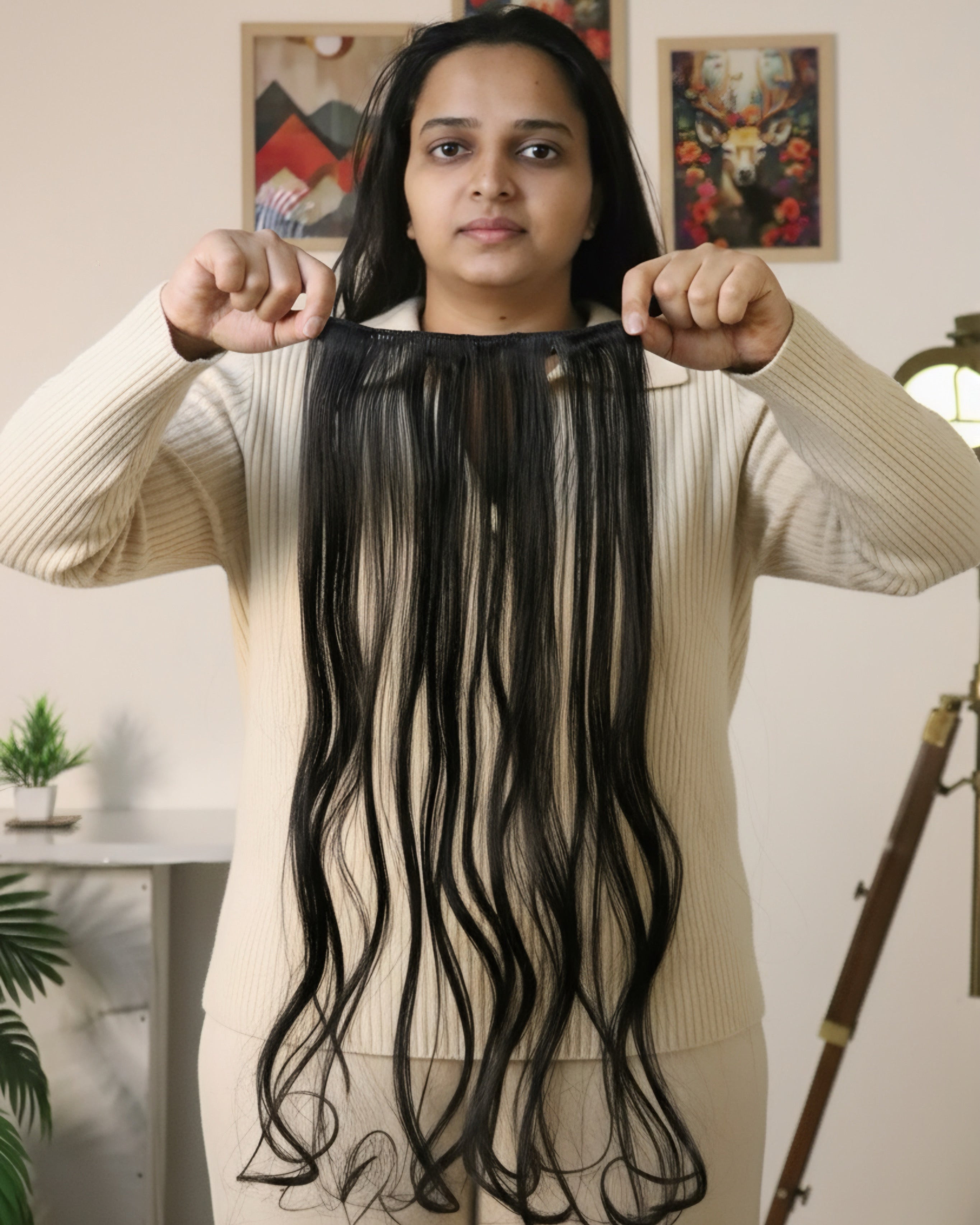 Preeti Hair Patches- Clip on Hair Accesory