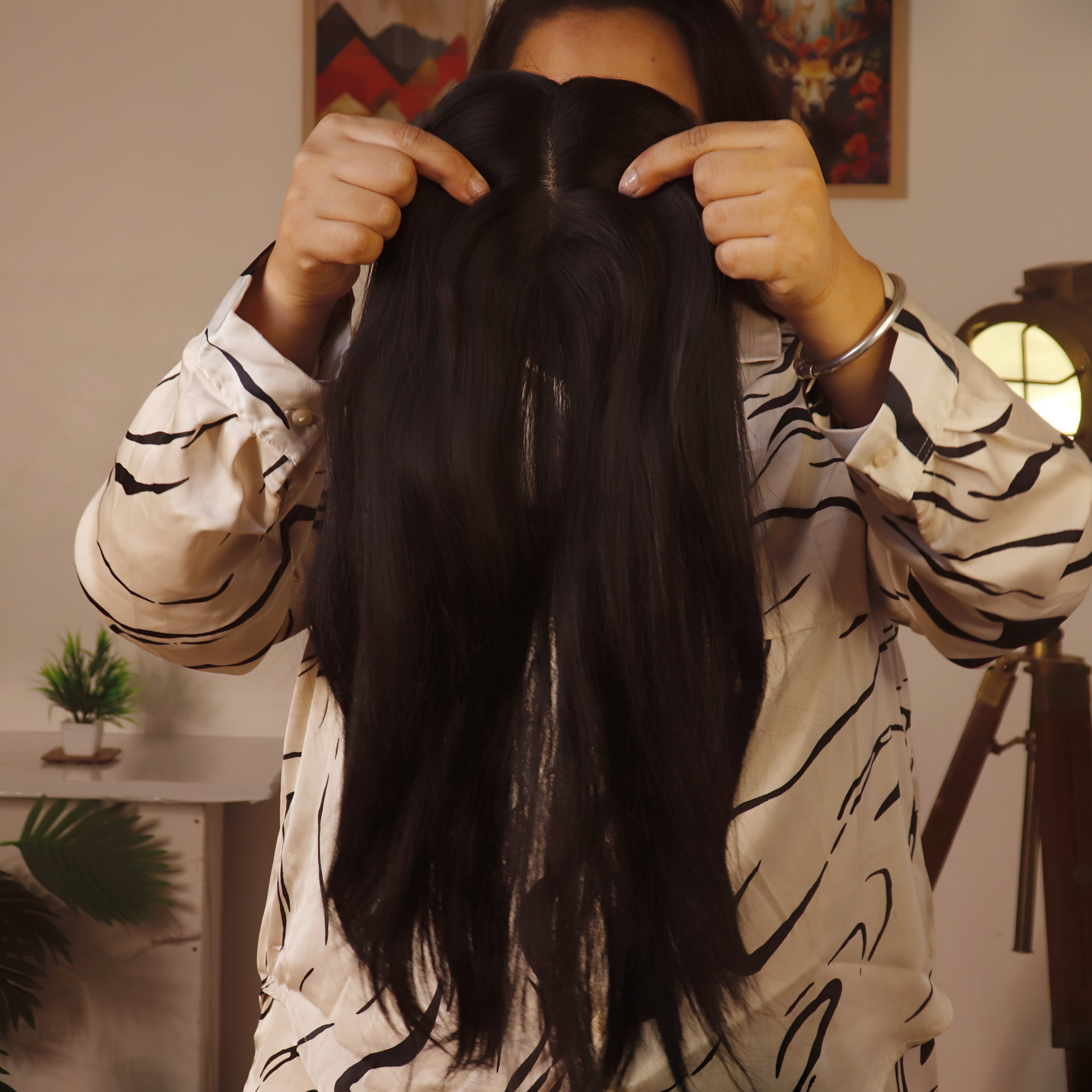 Vidya Scalp Topper -Crown Coverage Accessory