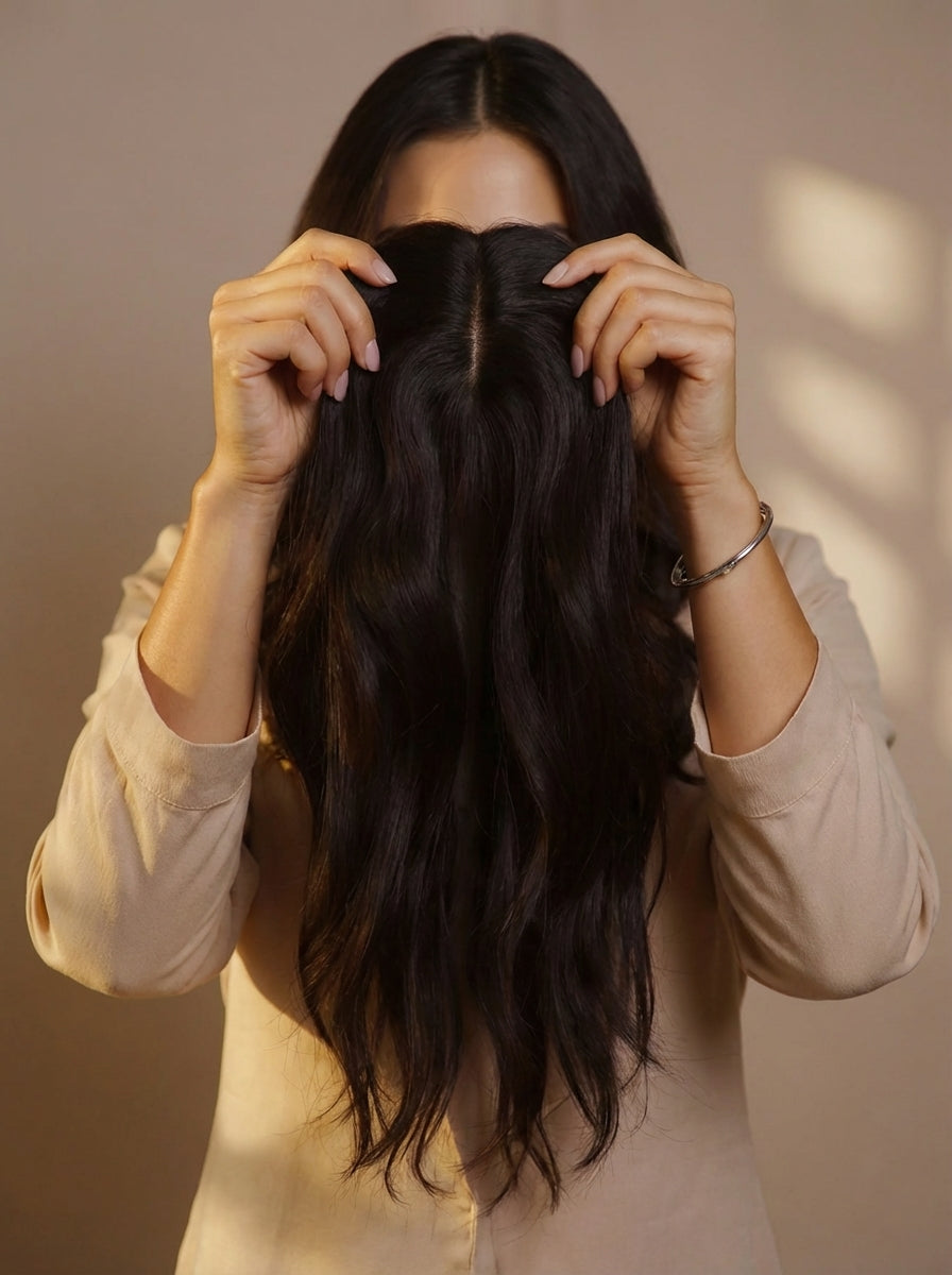 Scalp Topper -Crown Coverage Accessory