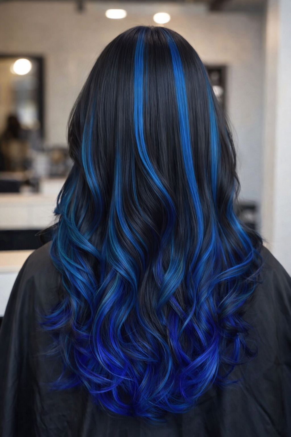 Colored Streaks - Vibrant Hair Accessory