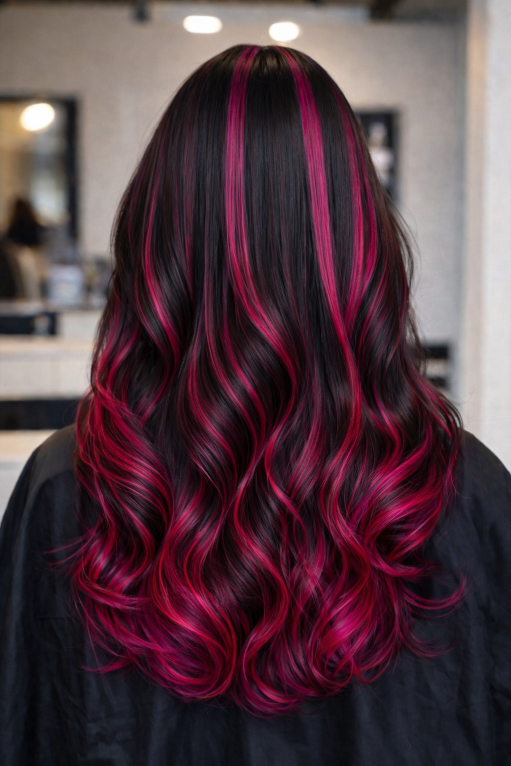 Colored Streaks - Vibrant Hair Accessory
