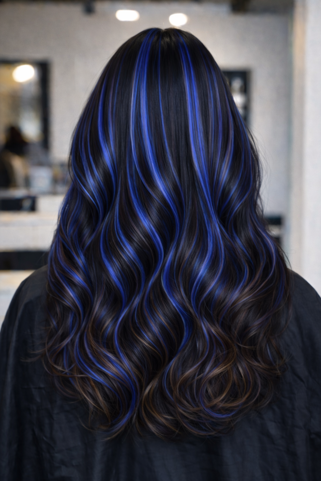 Colored Streaks - Vibrant Hair Accessory