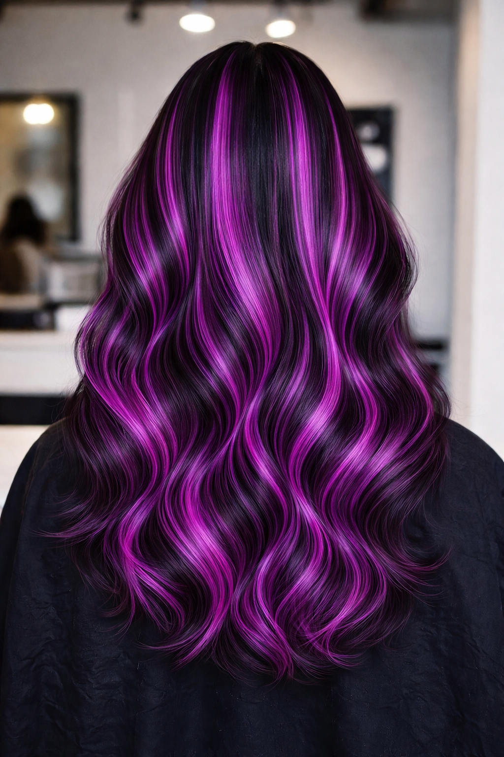 Colored Streaks - Vibrant Hair Accessory
