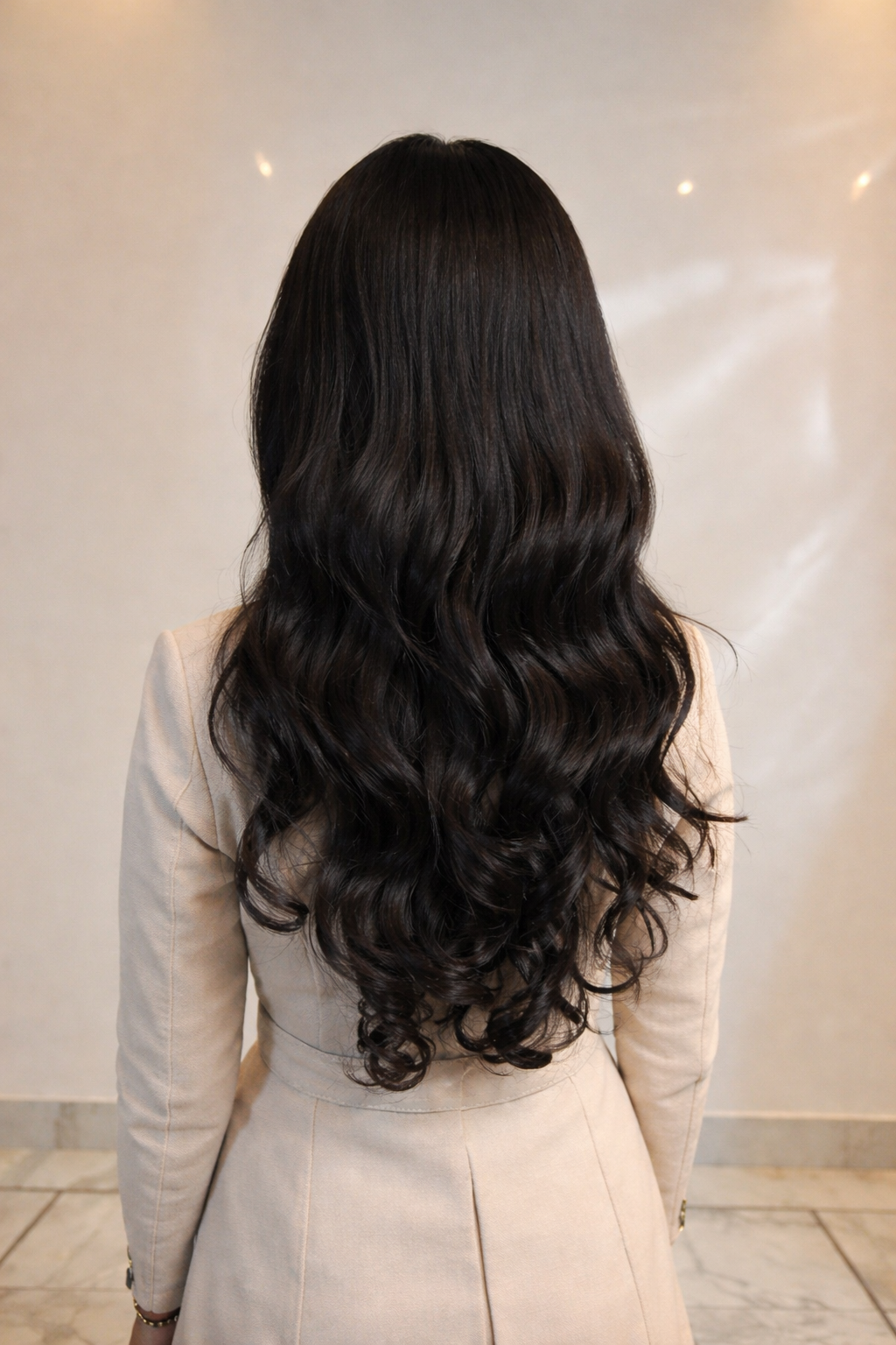 Long Waves- Clip on Hair Accessory