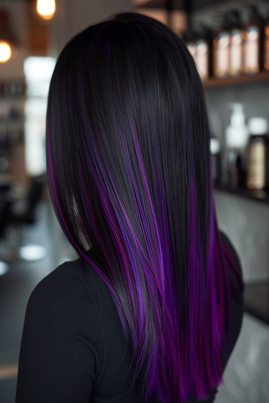 Colored Streaks - Vibrant Hair Accessory