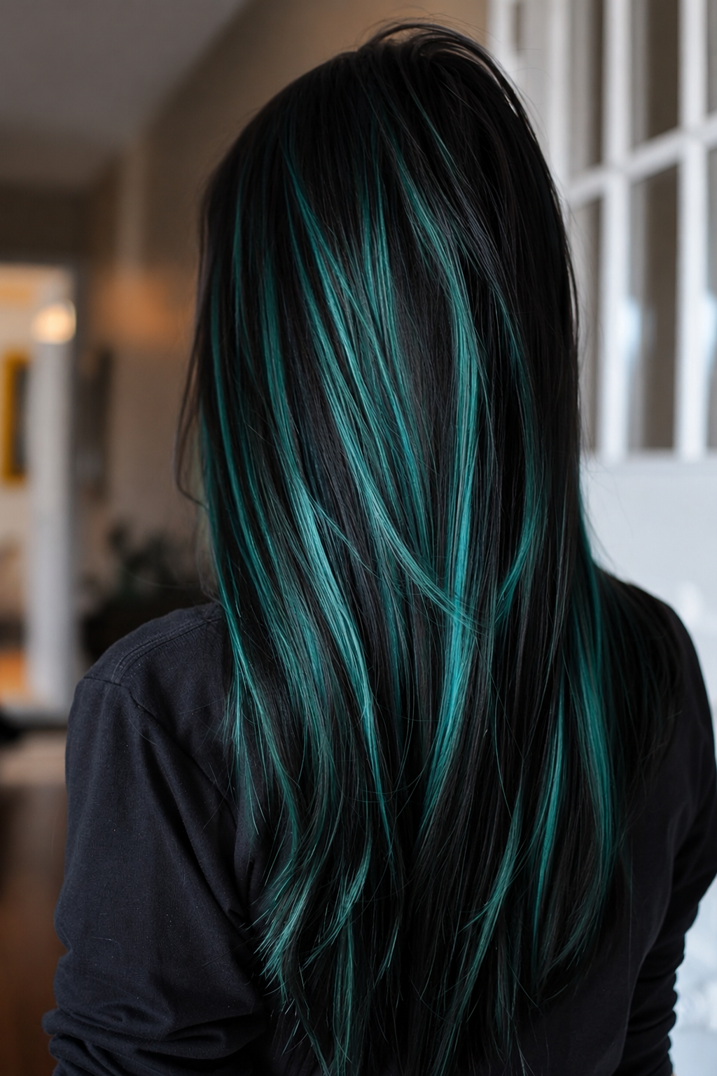 Colored Streaks - Vibrant Hair Accessory