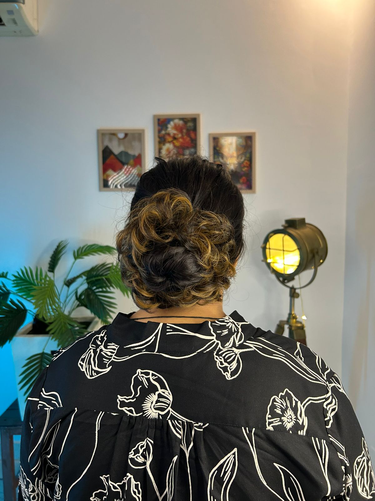 Leela Messy Bun Scrunchie - Hair Accessory