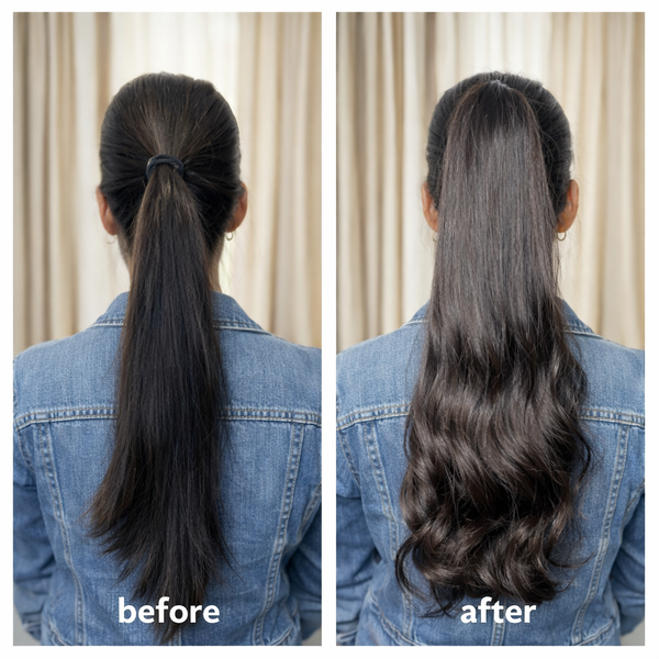 Long Pony - Wrap-On Hair Accessory