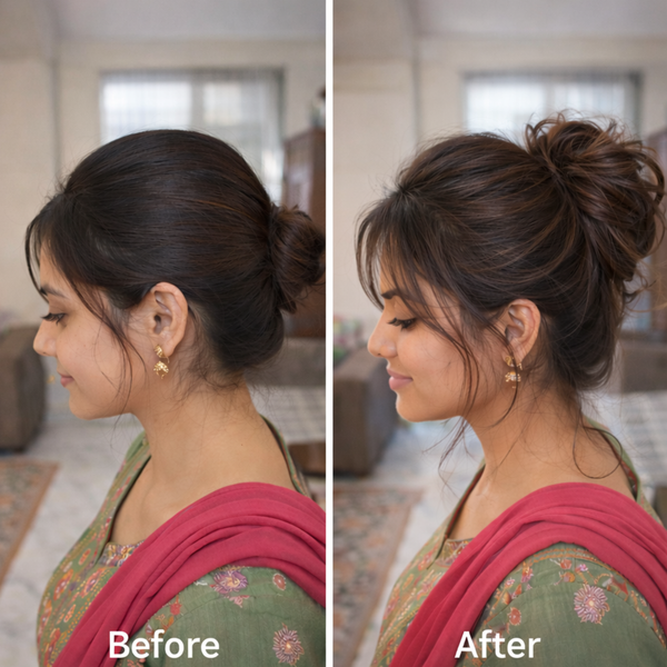 Messy Bun Scrunchie - Hair Accessory