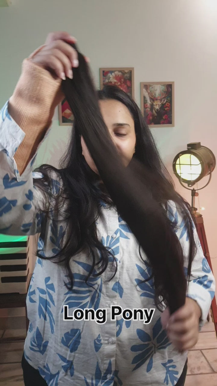 Sweety Long Pony - Wrap-On Hair Accessory